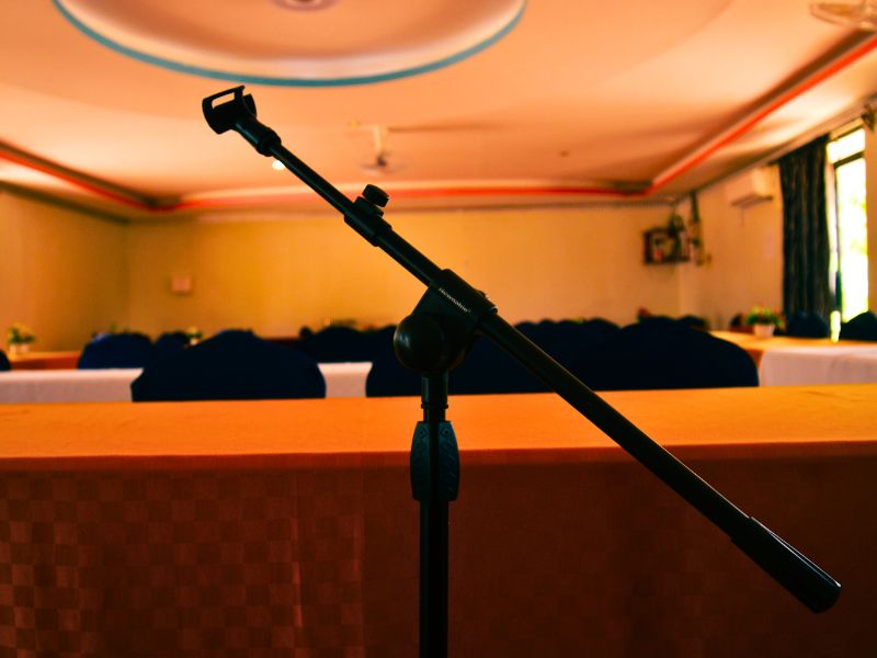 Corporate meeting setup at Sandfields Lodwar Camp